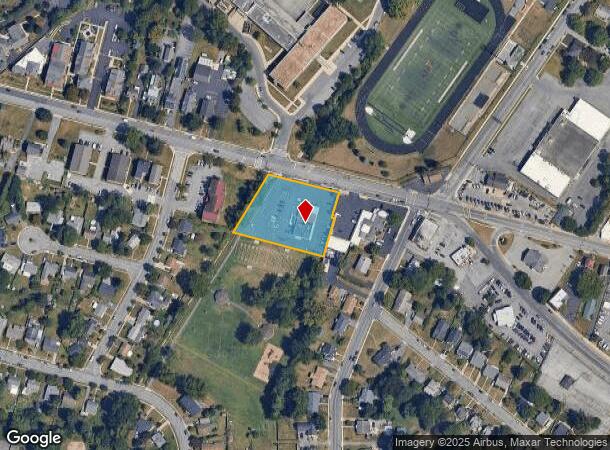 506 W Patrick St, Frederick, MD Parcel Map