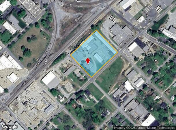 600 N Long St, Salisbury, NC Parcel Map