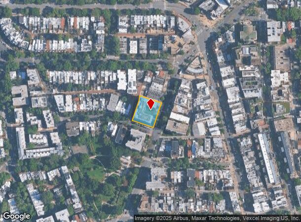  1841 Columbia Rd Nw, Washington, DC Parcel Map