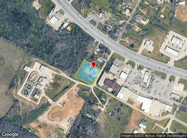  607 W Cleveland St, Elgin, TX Parcel Map