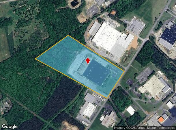  1709 Airport Rd, Monroe, NC Parcel Map