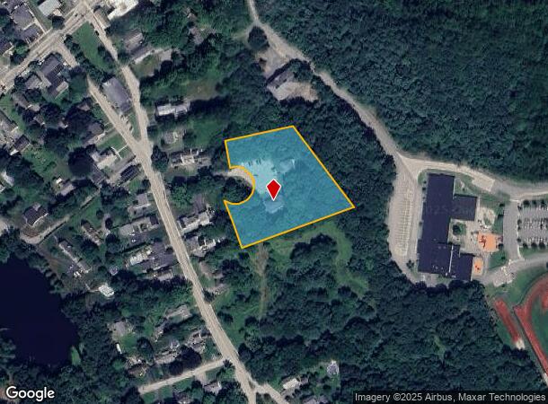  14 Depot St, Douglas, MA Parcel Map