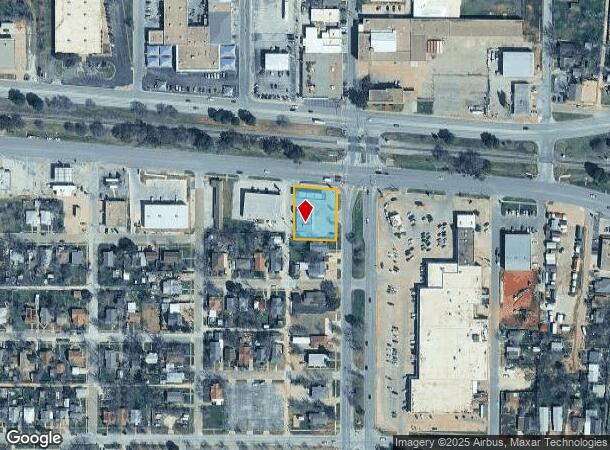  2117 S 1St St, Abilene, TX Parcel Map