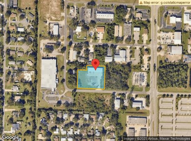  2165 Franklin Dr Ne, Palm Bay, FL Parcel Map