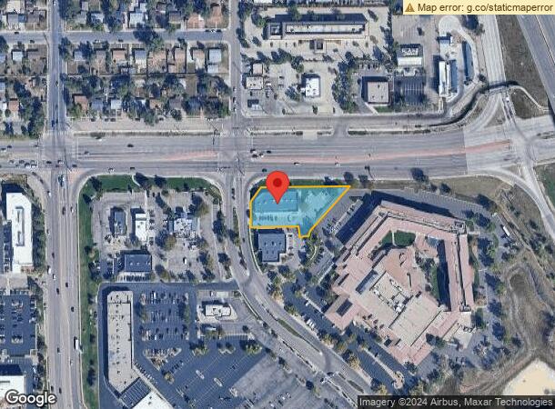  1795 E Cheyenne Mountain Blvd, Colorado Springs, CO Parcel Map