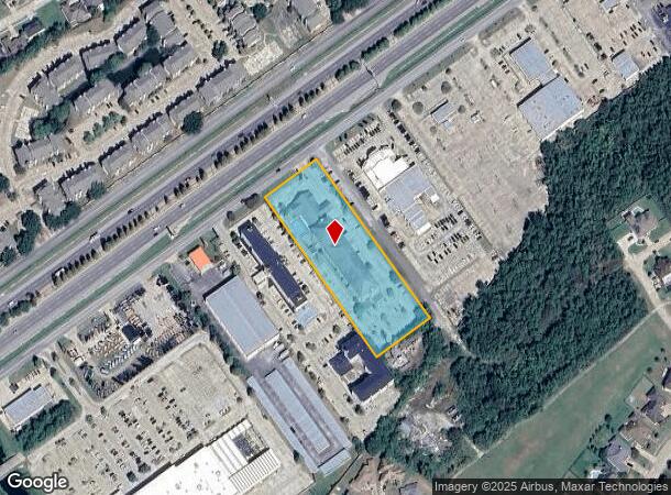 12340 I 10 Service Rd, New Orleans, LA Parcel Map