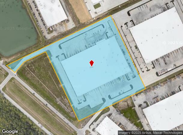 10611 Red Bluff Rd, Pasadena, TX Parcel Map