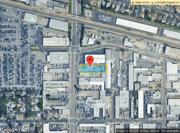  7854 Sepulveda Blvd, Van Nuys, CA Parcel Map