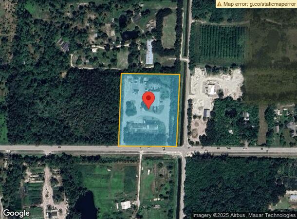  15551 Okeechobee Blvd, Loxahatchee, FL Parcel Map