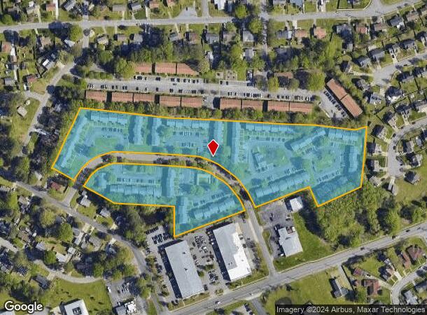  840 Lancer Dr, Portsmouth, VA Parcel Map