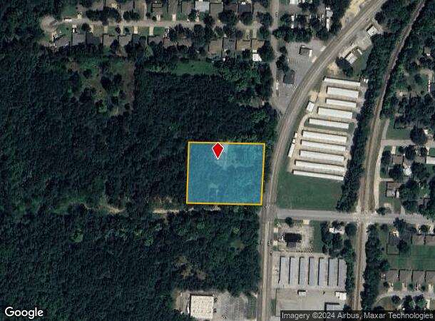  2301 Woodlawn Blvd, Denison, TX Parcel Map