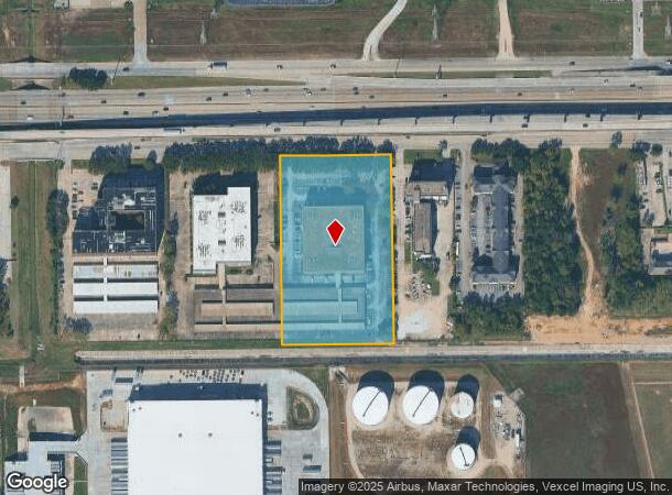  654 N Sam Houston Pkwy E, Houston, TX Parcel Map
