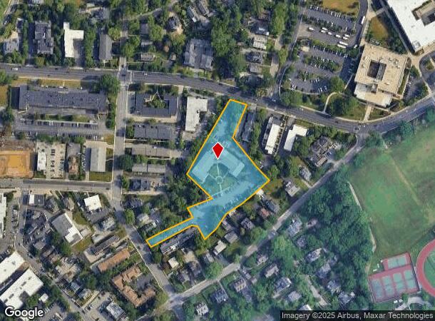 17 Llanfair Rd, Ardmore, PA Parcel Map