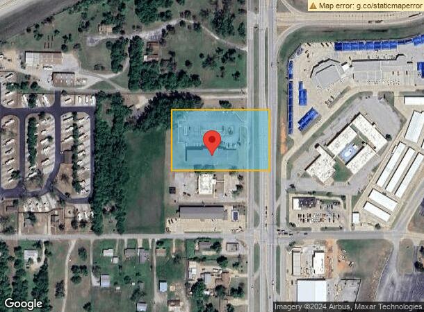  2610 S 4Th St, Chickasha, OK Parcel Map