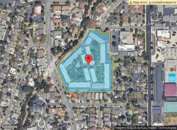  10200 Miller Ave, Cupertino, CA Parcel Map