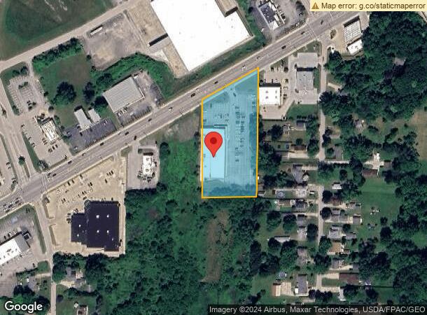  3124 N Ridge Rd E, Ashtabula, OH Parcel Map