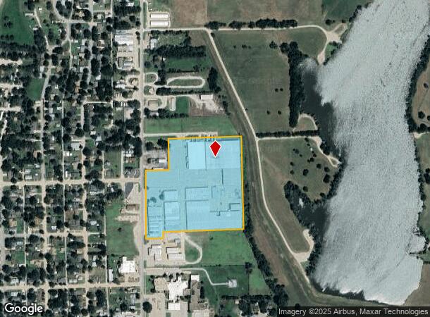 1515 N A St, Wellington, KS Parcel Map