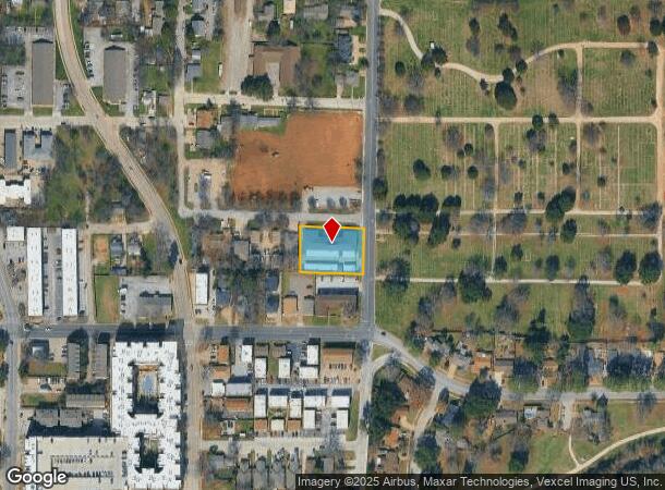  320 E 4Th St, Arlington, TX Parcel Map