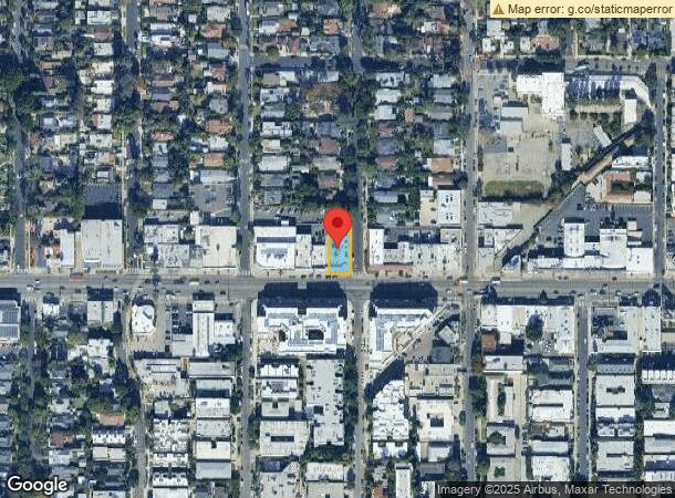  7551 W Sunset Blvd, Los Angeles, CA Parcel Map