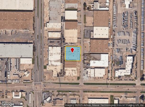  5025 Sharp St, Dallas, TX Parcel Map