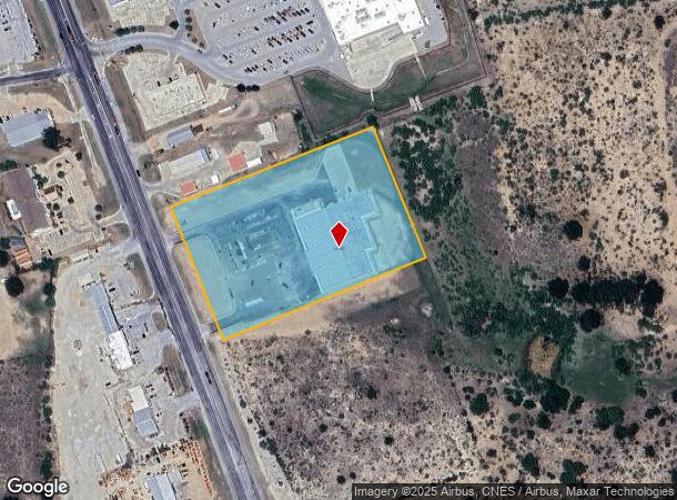  2309 S Bridge St, Brady, TX Parcel Map