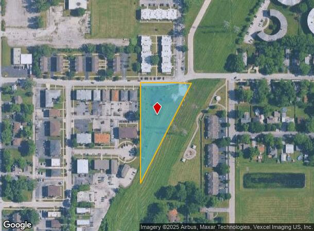  2141 176Th Pl, Lansing, IL Parcel Map