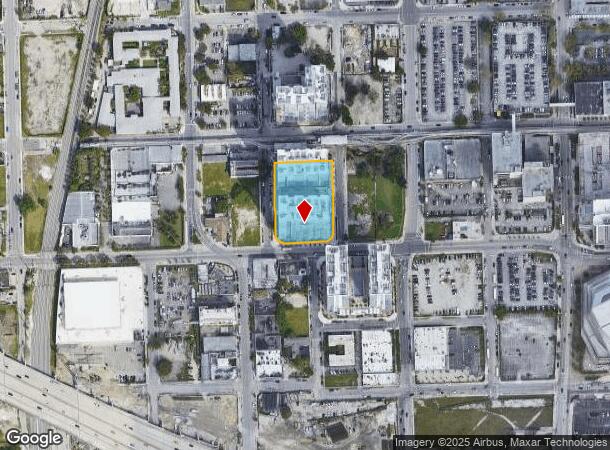  1424 Ne Miami Pl, Miami, FL Parcel Map