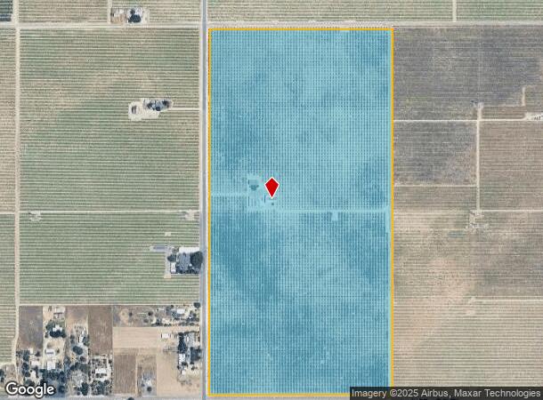 9686 S West Ave, Fresno, CA Parcel Map