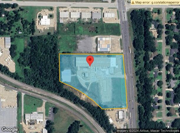  413 S Eastman Rd, Longview, TX Parcel Map