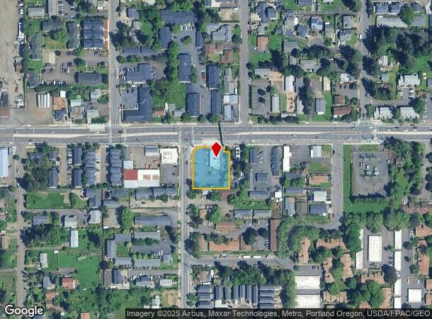  13608 Se Division St, Portland, OR Parcel Map