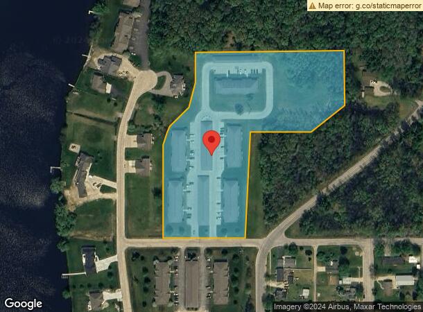  110 Oak St, Peshtigo, WI Parcel Map