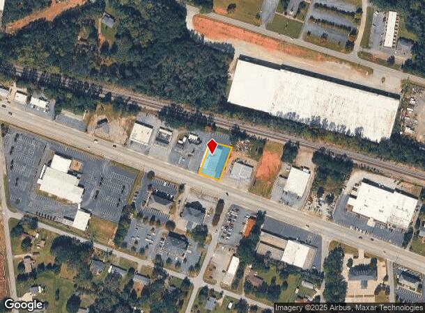 1679 E Main St, Easley, SC Parcel Map