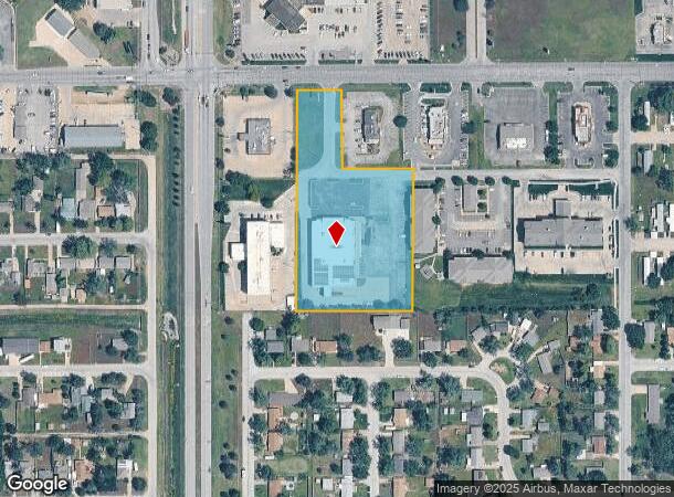 1403 E 11Th Ave, Hutchinson, KS Parcel Map