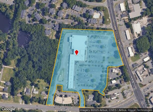  7004 E W T Harris Blvd, Charlotte, NC Parcel Map