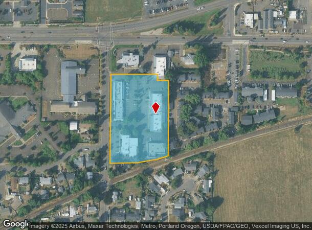 1901 Mountain View Ln, Forest Grove, OR Parcel Map