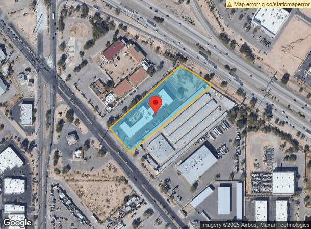  1031 E Benson Hwy, Tucson, AZ Parcel Map