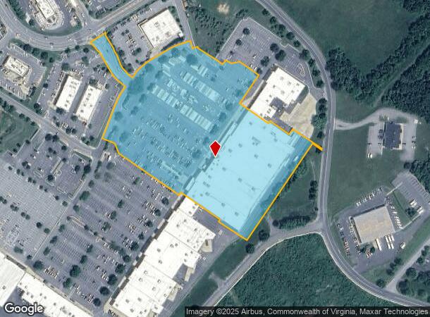 811 Town Center Dr, Waynesboro, VA Parcel Map