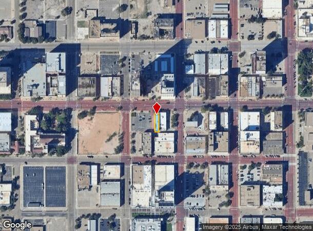 1209 Broadway, Lubbock, TX Parcel Map