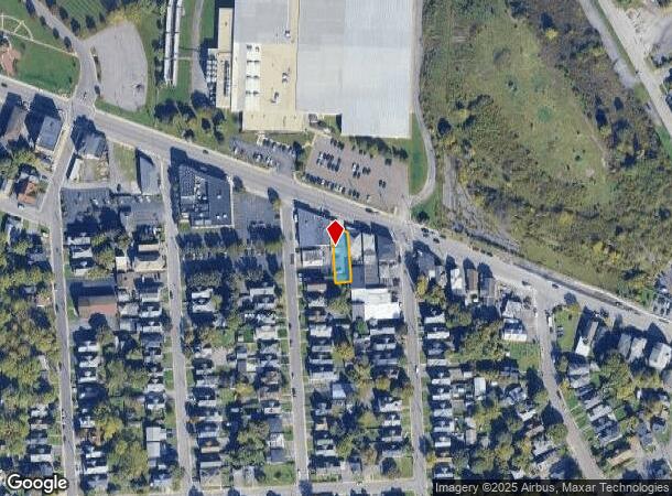  1427 Milton Ave, Syracuse, NY Parcel Map