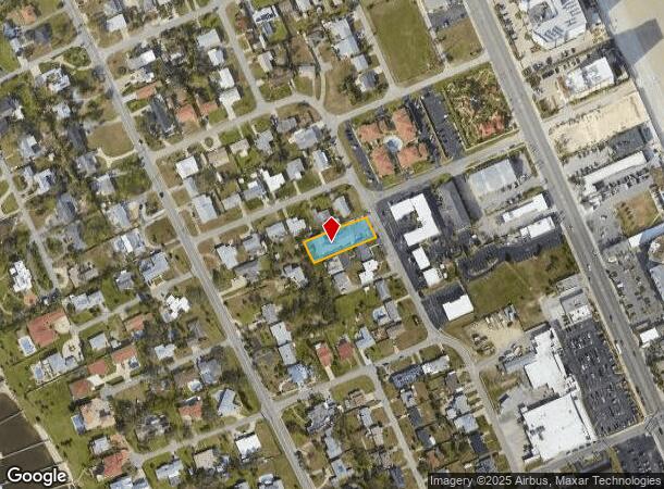  134 Boynton Blvd, Daytona Beach, FL Parcel Map