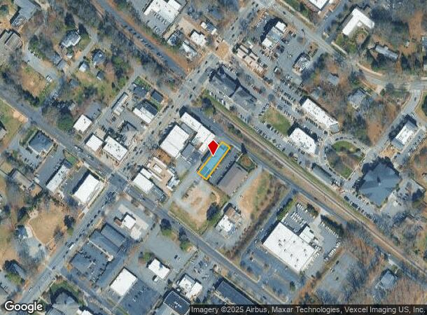  136 E Charles St, Matthews, NC Parcel Map