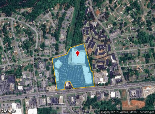  1450 Wo Ezell Blvd, Spartanburg, SC Parcel Map