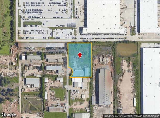  9834 Windmill Park Ln, Houston, TX Parcel Map