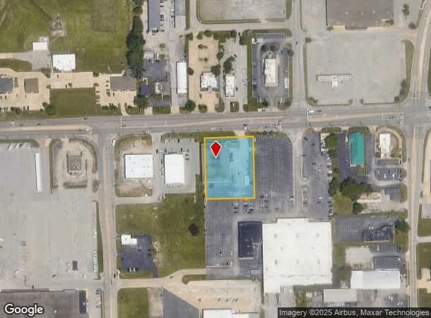 1291 E Pershing Rd, Decatur, IL Parcel Map