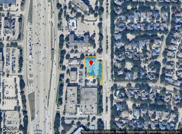 2845 Parkwood Blvd, Plano, TX Parcel Map