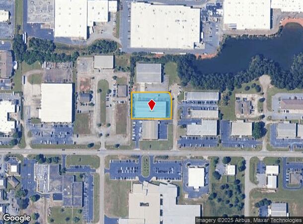  105 Borders Way, Warner Robins, GA Parcel Map