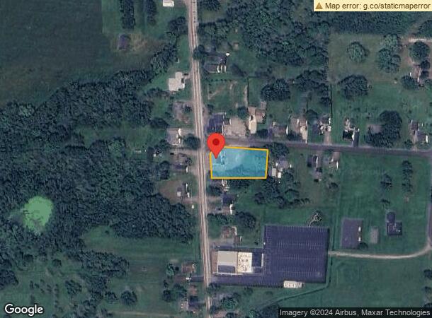  6327 Wolcottsville Rd, Akron, NY Parcel Map