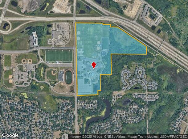  9800 Fernbrook Ln N, Maple Grove, MN Parcel Map