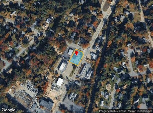 1327 Main St, Walpole, MA Parcel Map