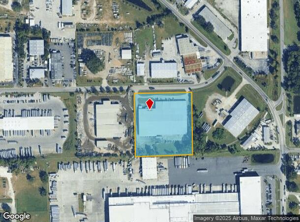 300 Enterprise St, Ocoee, FL Parcel Map